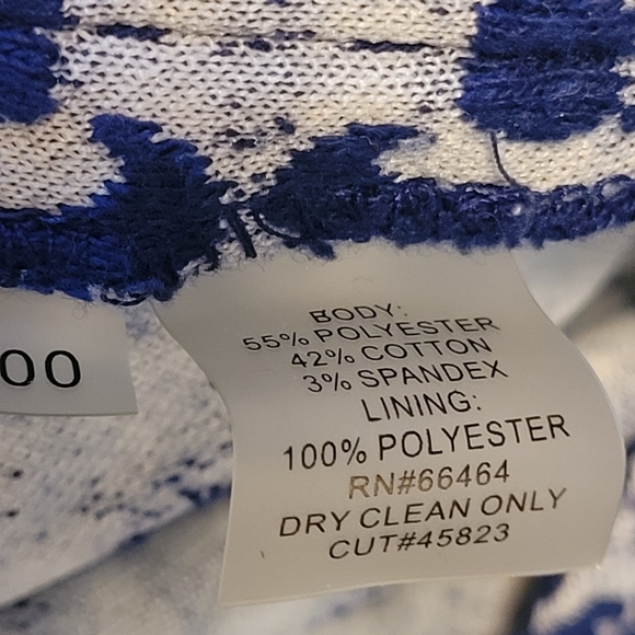 Julia Jordan Blue Paisley midi dress size 10 with cutouts on the back - Picture 16 of 16